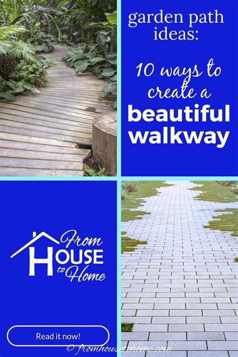 Garden Path Ideas 10 Ways To Create A Beautiful Walkway Garden Paths