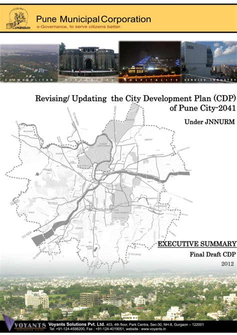 Pdf Revised City Development Plan For Pune 2041