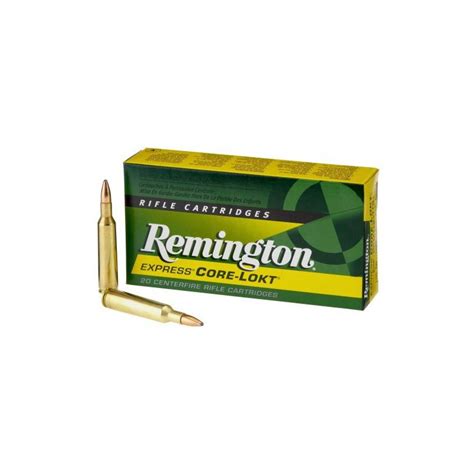 Munition Remington Core Lokt 35 Whelen Sporteque