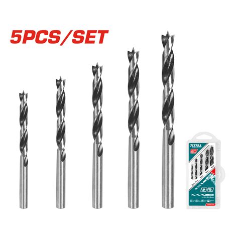 5pcs Wood Drill Bit Set. TACSD0251 – Total Tools Online