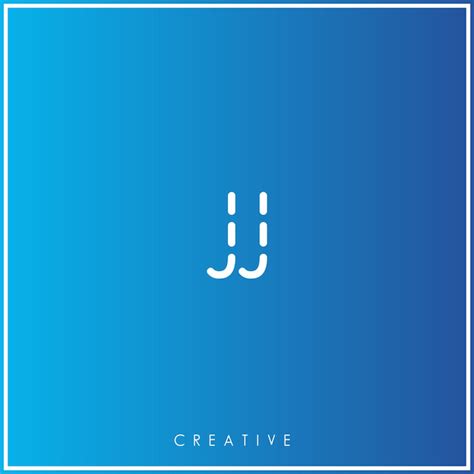 Jj Creative Ltimo Design De Logotipo Premium Vector Creative Logo