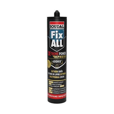 Adeziv De Montaj Polimer Hibrid Fix All X Treme Power Express Soudal