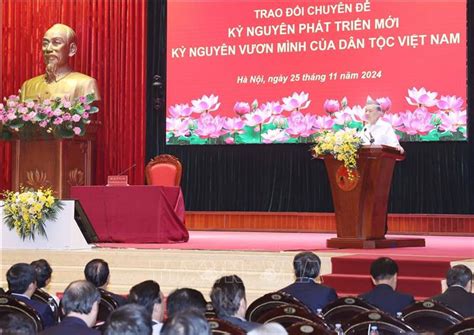 chuyen de ky nguyen phat trien moi ky nguyen vuon minh cua  toc