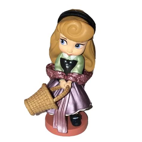 DISNEY ANIMATORS AURORA As BRIAR ROSE Sleeping BEAUTY Figurine Cake