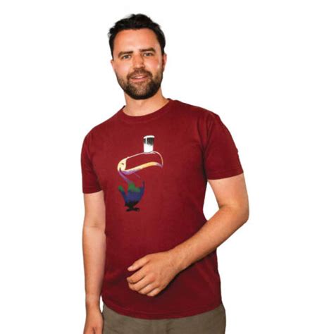 Guinness Liquid Toucan Burgundy Uni Sex T Shirt Officially Licensed Ebay