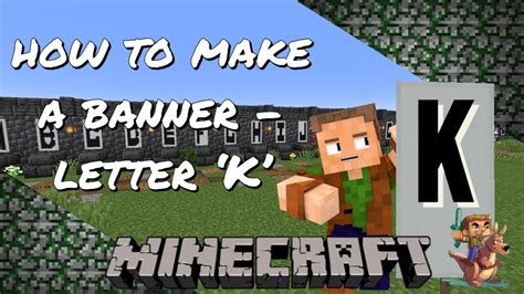 Gobs Quickies Minecraft Tutorial How To Make Alphabet Banners