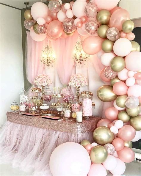 10 Stunning Rose Gold Birthday Party Decoration Ideas To Glam Up Your