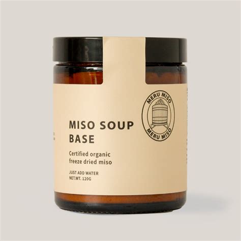 Miso Soup Base — Meru Miso