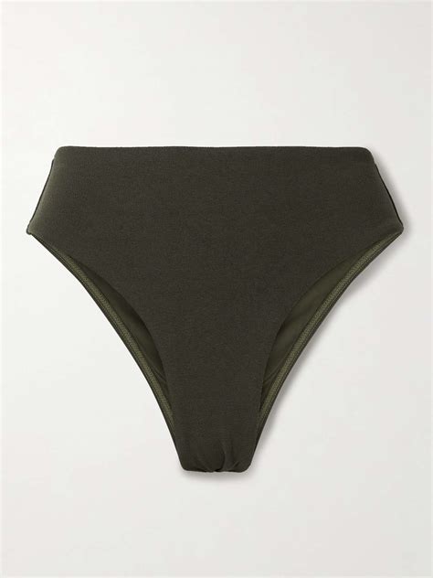 MATTEAU NET SUSTAIN The Nineties Stretch Recycled Crepe Bikini Briefs