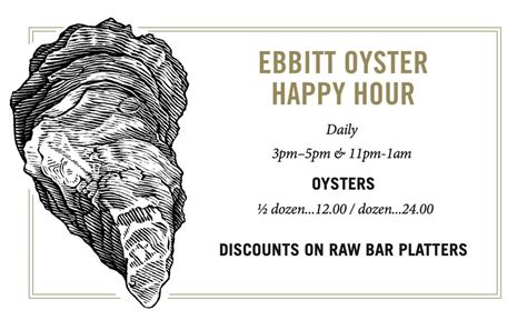 Oyster happy hour – Artofit