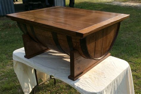 Whiskey Barrel Coffee Table