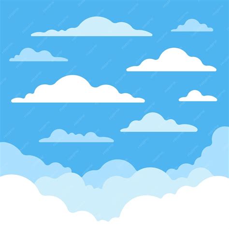 Premium Vector | Clouds collection