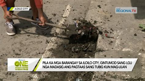 One Western Visayas Pila Ka Mga Barangay Sa Iloilo City Gintumod Sang