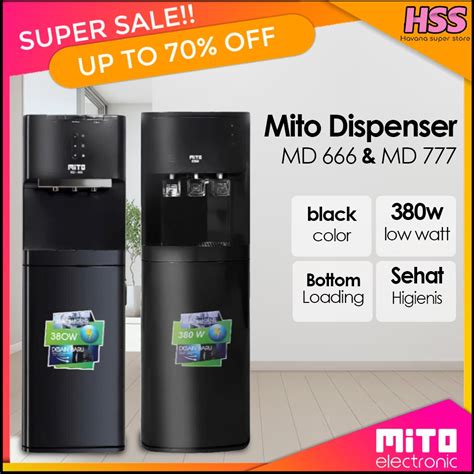 Jual PROMO MITO MD 666 MITO MD 777 Water Dispenser Galon Bawah Hot