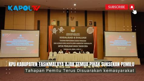 Kpu Kabupaten Tasik Sosialisasi Tahapan Penyusunan Daerah Pemilihan