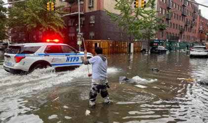 New York Declares State Of Emergency As Flash Flooding Hits Region