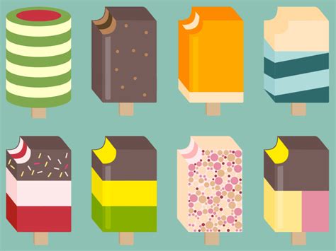 More 90s Ice Cream By Eleanor McKenna On Dribbble