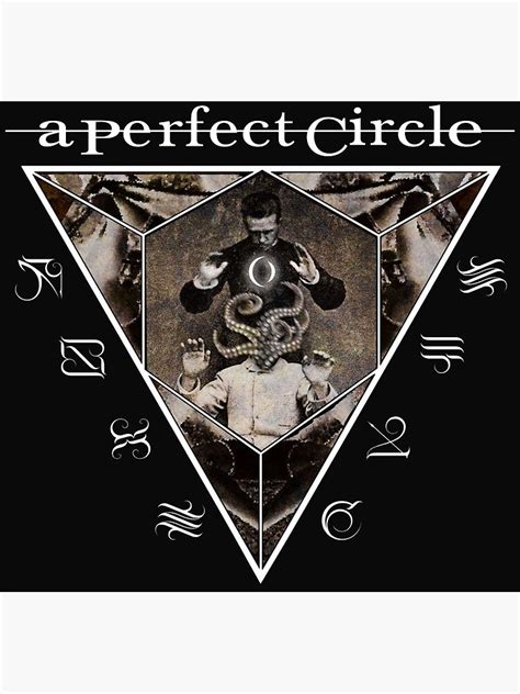 "A PERFECT CIRCLE - BAND" Poster for Sale by gawanuha | Redbubble