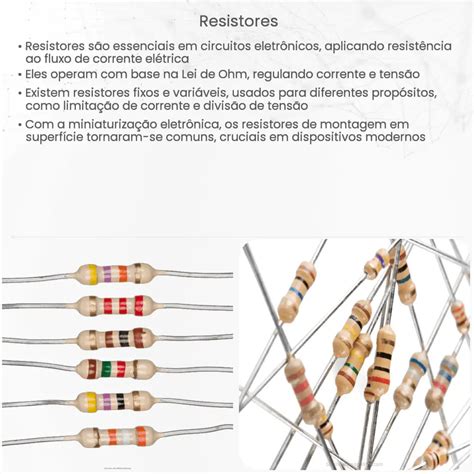 Resistores Como Funciona Aplicação E Vantagens