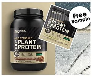 Free Gold Standard Protein Sample - Free Health Samples