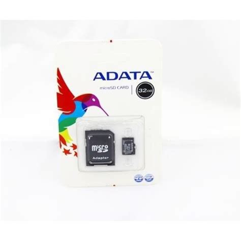 Carte Micro SD SDHC 32 GO 32 GB ADATA Class 10 Cdiscount Appareil Photo