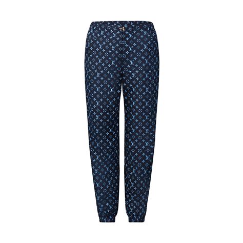 Midnight Monogram Jogging Pants Women Ready To Wear LOUIS VUITTON