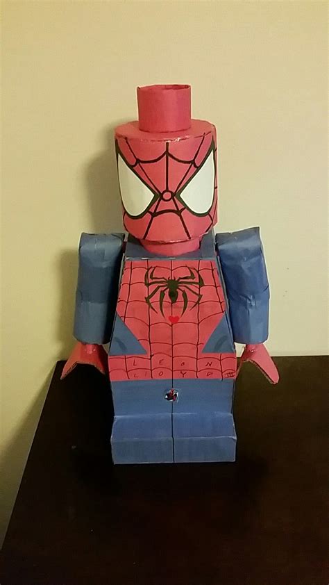 Lego Spiderman Valentines Box Lego Valentines Valentine Card Box