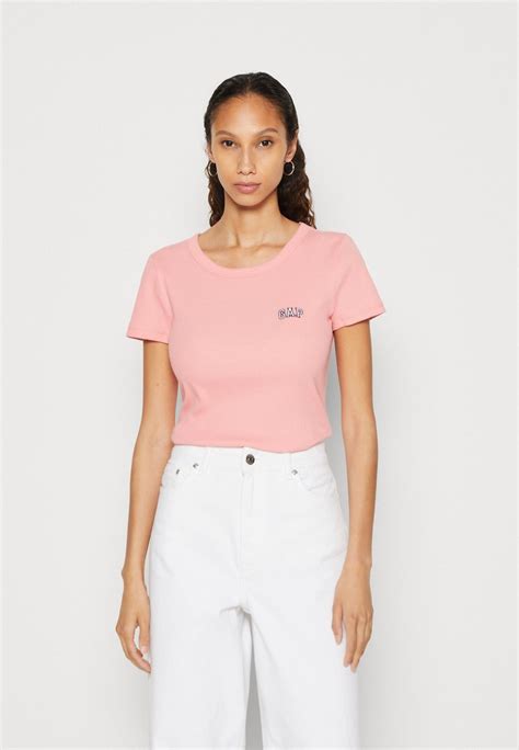 Gap T Shirt Basic Morelowy Melanż Zalando Pl