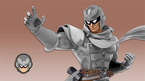 Silver Captain Falcon Super Smash Bros Ultimate Mods