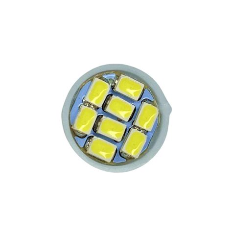 Lâmpada pingão 8 leds pingo t10 super branco par NTV