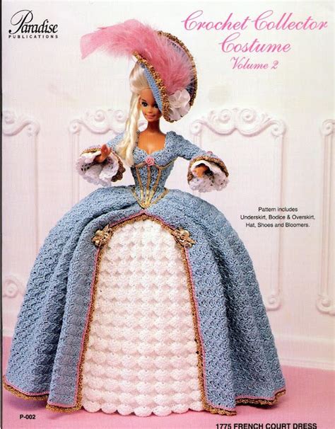 Barbie Crochet Collector Costume Vol Vestidos De Ganchillo