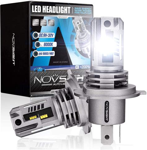 Novsight H Led Headlight Bulbs Lumens W Super Bright