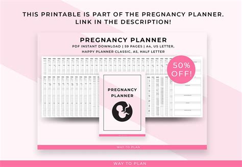 Fetal Kick Count Chart Baby Kick Count Tracker Printable Fetal