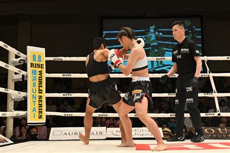 宮﨑小雪が元ボクシング世界王者から2度のダウンを奪ってko勝ち。連勝を13に伸ばす【rise180】 Tokyo Headline