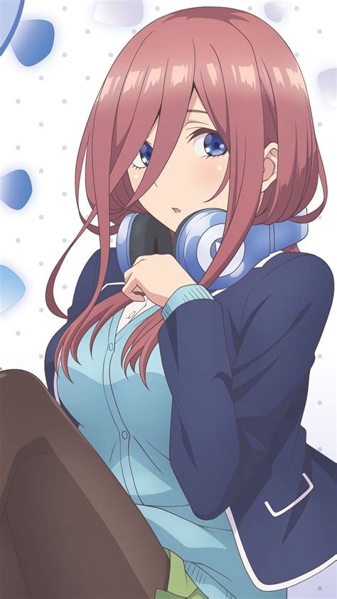 五等分の花嫁 Iphone壁紙・androidスマホ壁紙画像 7 中野三玖 アニメ壁紙ネット Pc・android・iphone壁紙・画像