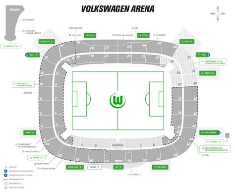 Vw Arena Wolfsburg Fansicht Dein Blick Aufs Spielfeld