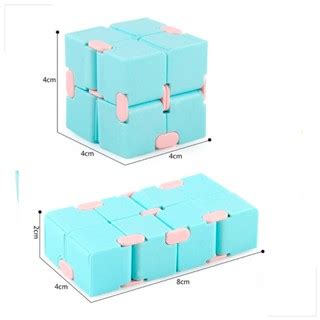 Cubo Infinito Fidget Toys Brinquedo Sensorial Infinity Cube Shopee Brasil