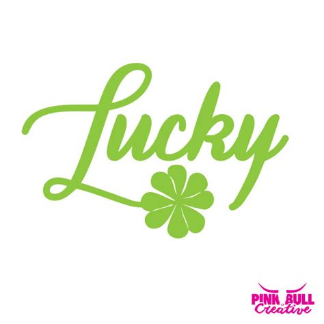 Lucky Shamrock Svg Cut File For Cricut Or Other Cutting Machine St