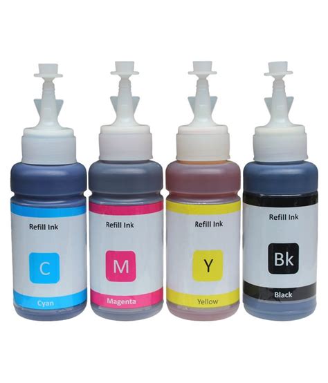 Dura Jet T Refill Ink Multicolor Pack Of Ink Bottle For Epson L