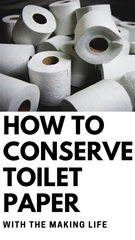 How To Conserve Toilet Paper The Making Life