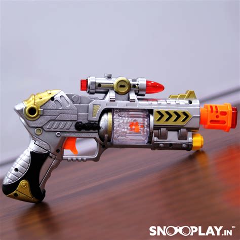 Buy Laser Sound Musical Gun Toy with Infrared Beams weapon toy kids ...