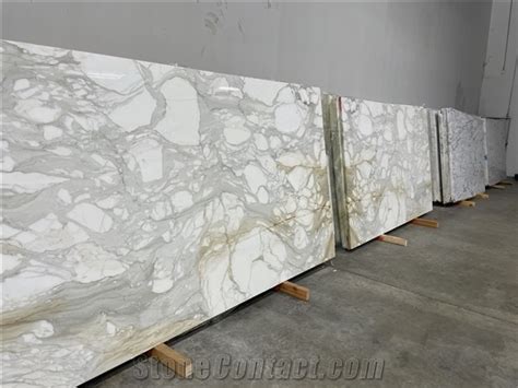 Calacatta Gold Marble Slabs from United States - StoneContact.com