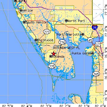 Rotonda West, Florida (FL) ~ population data, races, housing & economy