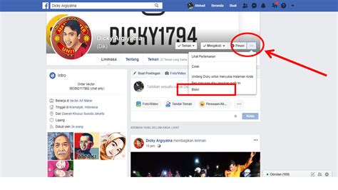 Cara Memblokir Akun Facebook Teman Atau Orang Lain Sigarmas