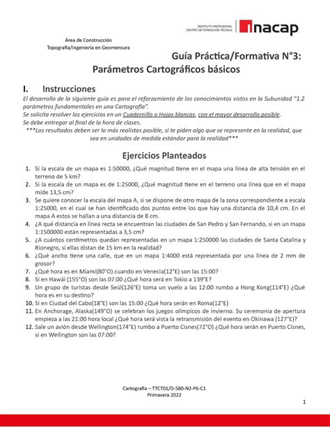 Guia Practica N3 Material Ingenieria en Geomensura Guía Práctica