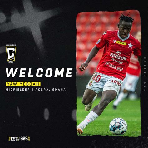 Columbus Crew Officially Announce The Signing Of Ghana Midfielder Yaw