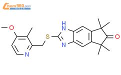 5 7 Dihydro 2 4 Methoxy 3 Methyl 2 Pyridinyl Methylthio 5 5 7 7