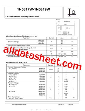 N W Datasheet Pdf Bytesonic Electronics Co Ltd