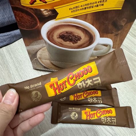 預購 No brand 熱可可 入 HOT CHOCO 熱巧克力 可可 巧克力 香濃好喝 韓國代購 蝦皮購物