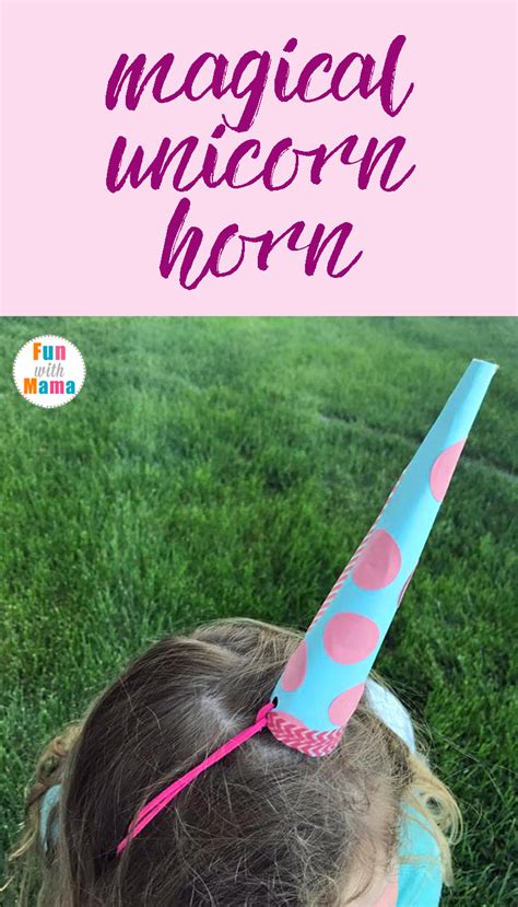 How To Make A Super Easy Unicorn Horn For Pretend Play